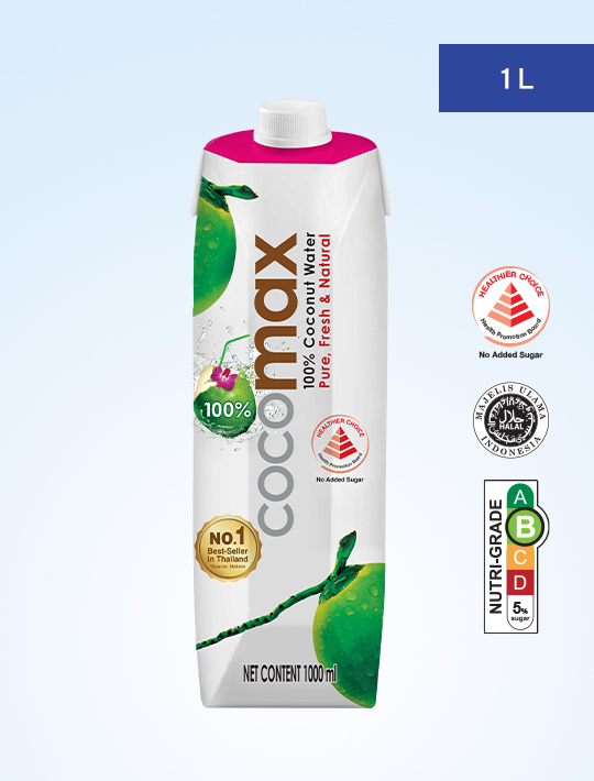 Cocomax 100% Coconut Water 1L